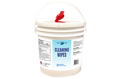 300 Ct Cleaning Wipes (300count Everyhand Cleaning Wipes 5x9 Bucket Copy)